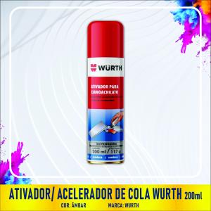 Ativador/ Acelerador de cola Wurth - 200ml/ 117g      