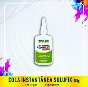 Cola Instantânea Solufix 100g      