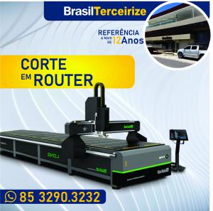 Corte em Router CNC em FORTALEZA      