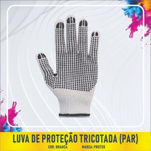 Luva de proteção tricotada (par)      