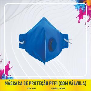 Máscara de Proteção PFF1 (Com válvula)      