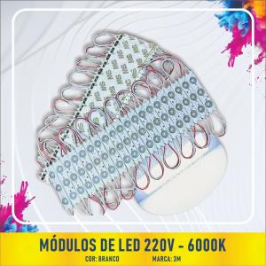 Módulos de Led 220v - 6000k      