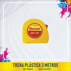 Trena plástica 3 metros      